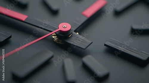 Clean clock isolate, 35mm f1.4 at f2.8, focus on hands and bezel with gentle rolloff to casing