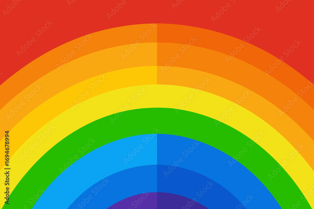 Obraz premium abstract rainbow mesh