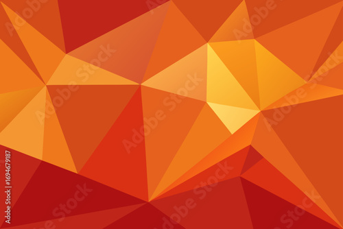 abstract shiny polygon