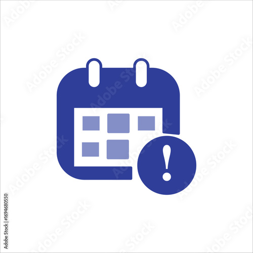 alert icons. simple colored vector