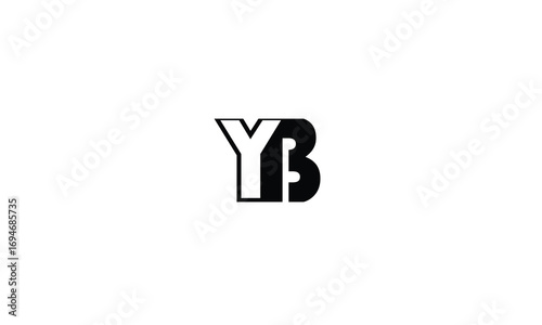 YB,BY,Y,B,B,Y abstract, letters, logo, monogram, style, symbols, ambitions, icons, 
