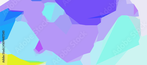 Background with abstract geometric spots and a place for text. Vector illustration in the style of minimalism.