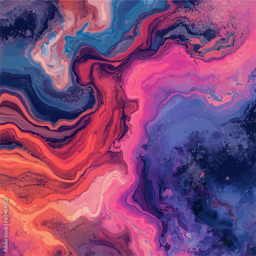 10 September 2025 - colourfull Abstrack Background design with elements like color schemes, patterns, textures, moods, and usage context to produce tailored abstract visual