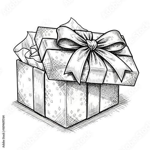 gift box with ribbon