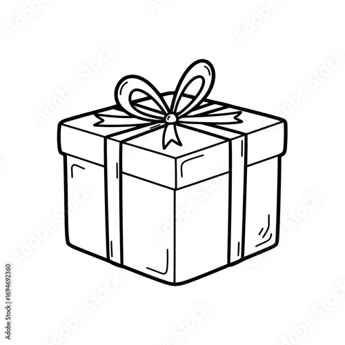 gift box isolated on white