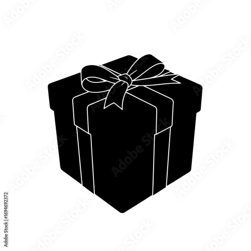 black gift box