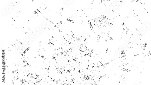 Grunge background vector abstract grayscale distressed scratches and scuffs texture. Abstract black and white grunge texture mottled distressed overlay vector background. 