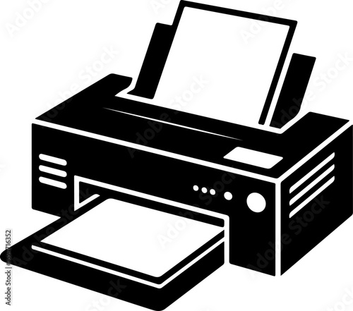 printer vector art
