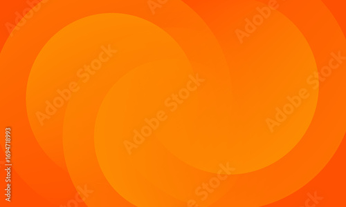 Abstract orange background with circles.