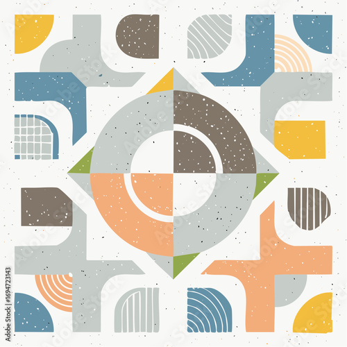 Illustration vectorielle minimaliste de texture béton