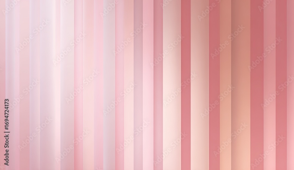 Obraz premium Soft pink vertical stripes