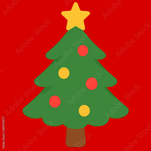 christmas tree vector