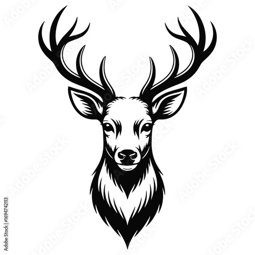 deer head silhouette