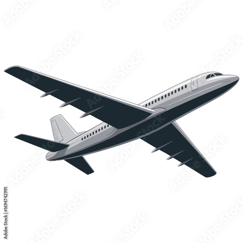 airplane in the sky