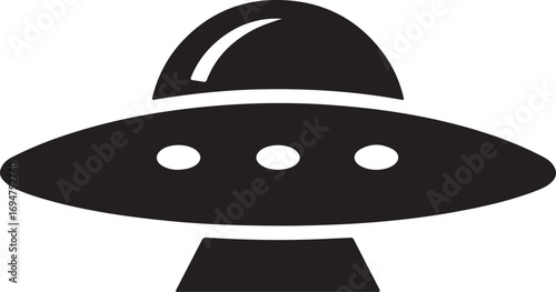 UFO space illustration art toy symbol design