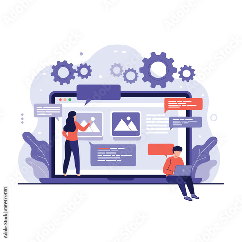 Digital collaboration and online content creation tools for teamwork success