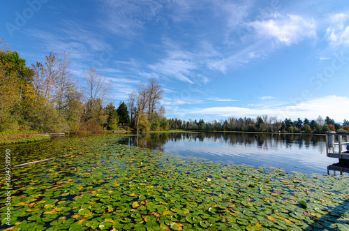 Mill Lake in Abbotsford, BC, Canada