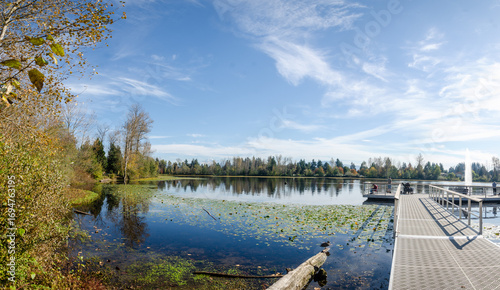 Mill Lake in Abbotsford, BC, Canada