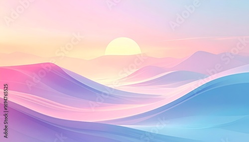 Minimal Pastel Blur