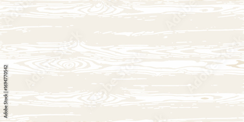 Seamless light beige wood grain texture pattern with visible knots and lines