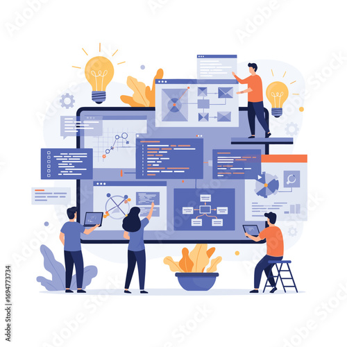 Team collaboration on digital project development and software engineering solutions