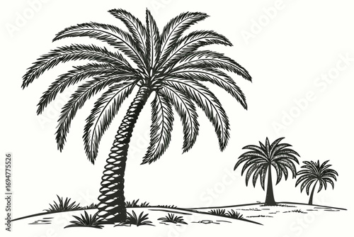 palm tree silhouette