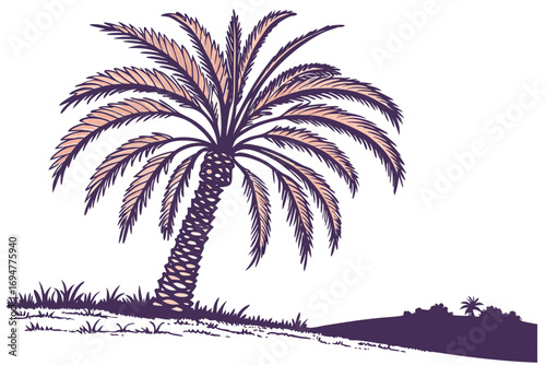 palm tree silhouette