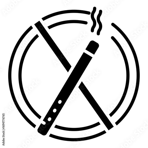 Nicotine Vector Icon