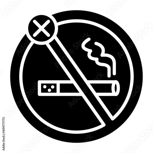 Quit Smoking Vector Icon