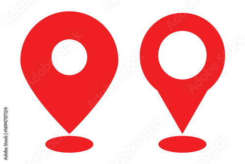 location icon. Map pin icon