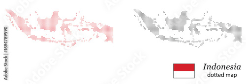 Indonesia Dotted Map with Flag

Stylized Indonesia Map Dot Pattern

Geographic Map of Indonesia in Dots