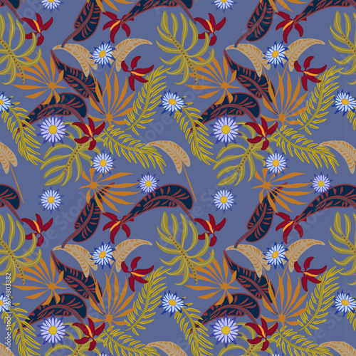 Print TROPICAL PATTERNS