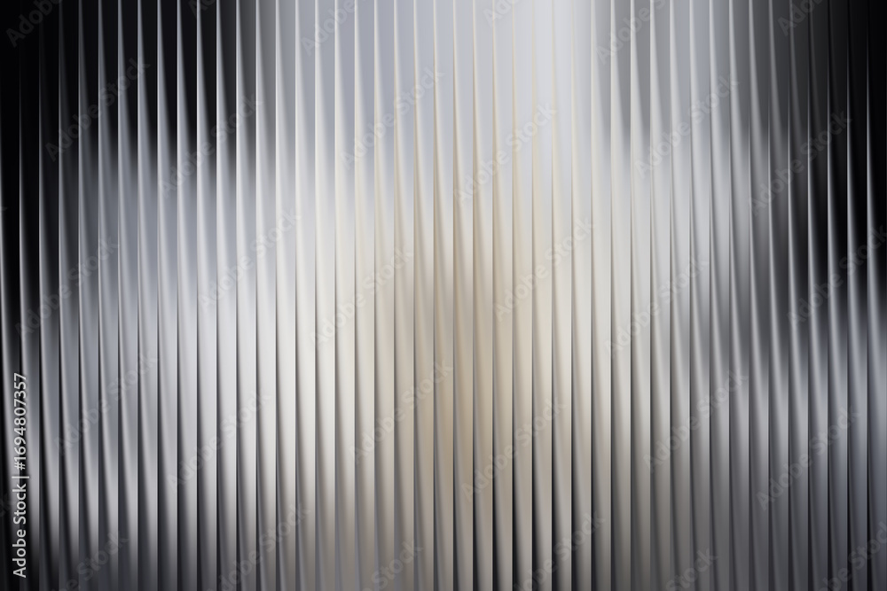 Obraz premium Abstract background with vertical ribbed texture and soft light
