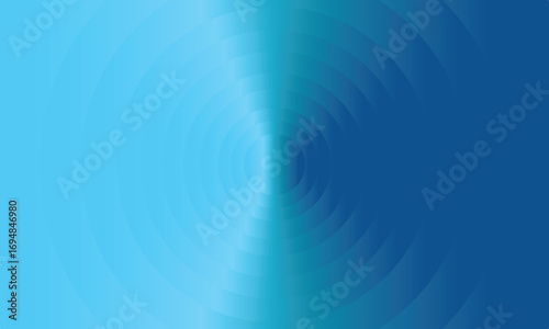 Light Blue Radial Abstract Background With Gradient Effect