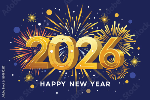 Adobe Illustrator Artwork Happy new year 2026