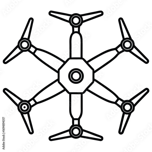 editable-drone-top-view-vector-templates-isolated-.eps
