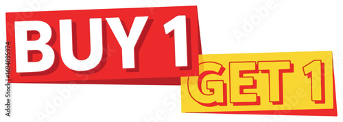 Buy One Get One Free Promotion Offer.
