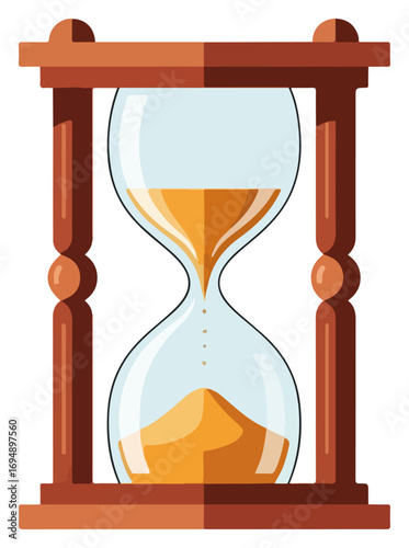 Hourglass Sand Timer Time Measurement Device.