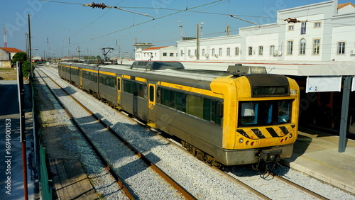 Bahnhof in Entroncamento, Portugal