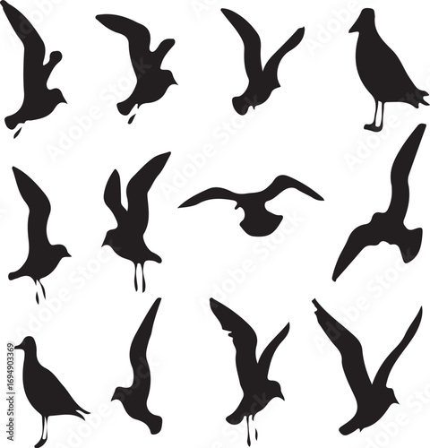 Abstract geometric design in vibrant purple and blue hues scalable vector illustration for modern graphics