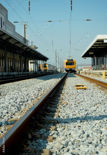 Bahnhof in Entroncamento, Portugal