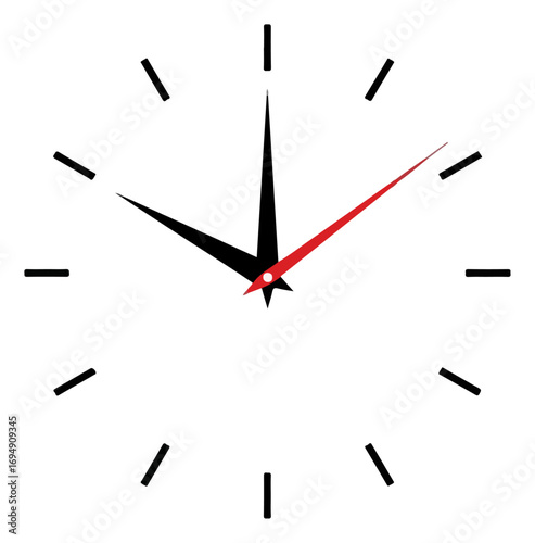 Simple Analog Clock Face.