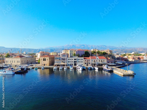 Wallpaper Mural habour of Chania, Crete, Greece Torontodigital.ca