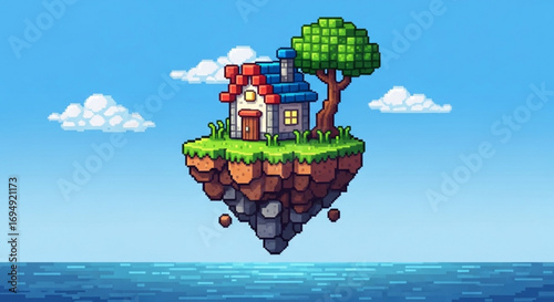 Medieval castle gate illustration with towers and stone walls for fantasy game asset design idea concept