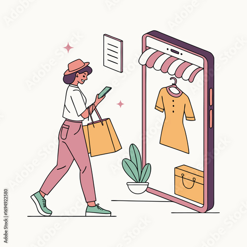 Interactive Shopping Collection — Isolated Minimal Vectors for Augmented Reality Commerce