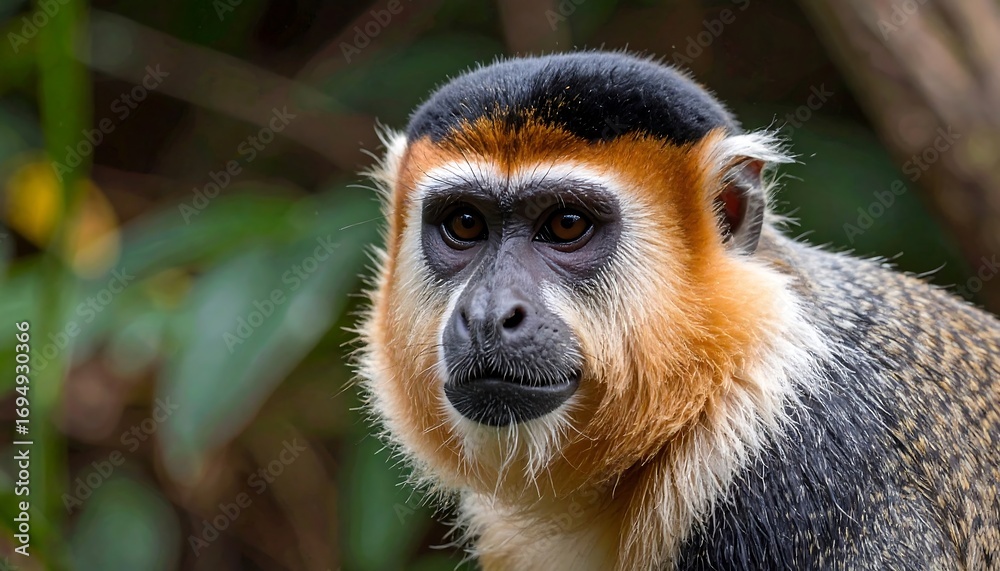 Obraz premium Close-up monkey portrait (1)