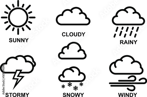 weather icons set