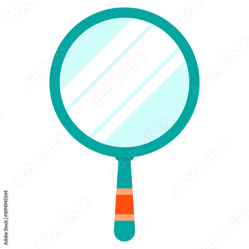 Magnifying Glass Illustration – Search and Science Icon
