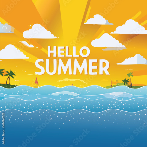 summer holiday background