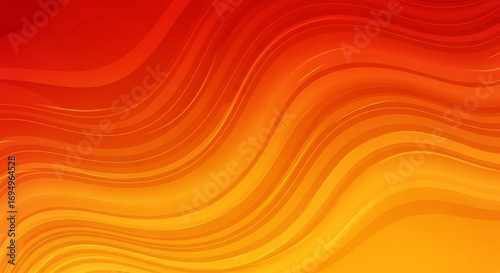 Abstract Orange Wave Background. (2)